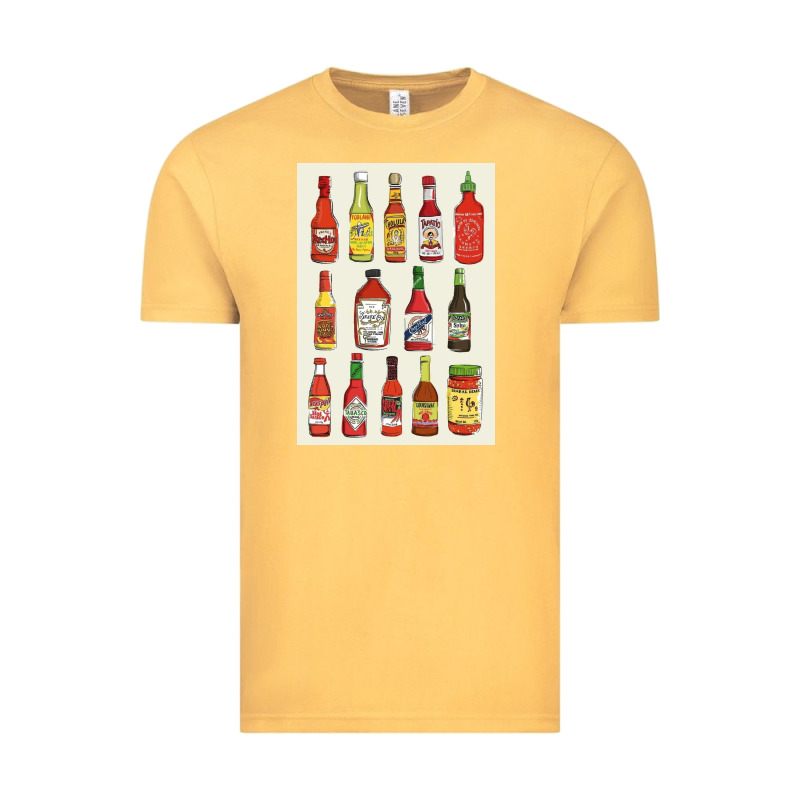 Hot Sauce Vintage Tee by linhVisuals | Teevron