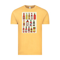 Vintage Mustard hot sauce Vintage Tee - linhVisuals