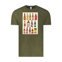 Vintage Olive hot sauce Vintage Tee - linhVisuals