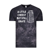 Cloud Black Cheesy But Still Grate Funny Pun Vintage Tee - linhVisuals