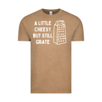 Vintage Coffee Cheesy But Still Grate Funny Pun Vintage Tee - linhVisuals