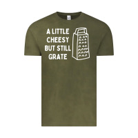 Cheesy But Still Grate Funny Pun Vintage Tee | Teevron