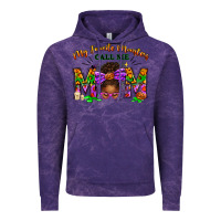 Cloud Purple My Favorite Monsters Call Me Mom Vintage Hoodie - texasbilliewilder