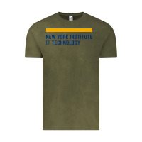 Vintage Olive New York Institute of Technology Vintage Tee - linhVisuals