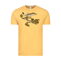 Vintage Mustard cayote Vintage Tee - linhVisuals