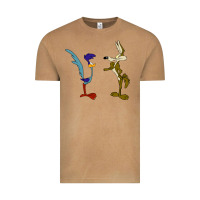 Vintage Camel coyote and the road runner Vintage Tee - linhVisuals