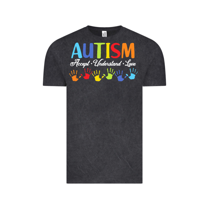 Autism T  Shirt Accept Understand Love Autism Awareness T  Shirt Vintage Tee by linhVisuals | Teevron
