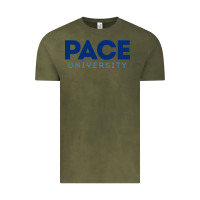 Vintage Olive Pace University Vintage Tee - linhVisuals