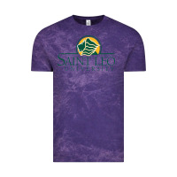 Cloud Purple Saint Leo University Vintage Tee - linhVisuals