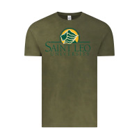 Vintage Olive Saint Leo University Vintage Tee - linhVisuals