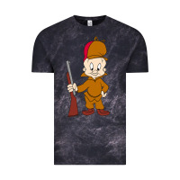 Cloud Black elmer fudd Vintage Tee - linhVisuals