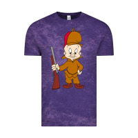 Cloud Purple elmer fudd Vintage Tee - linhVisuals