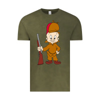 Vintage Olive elmer fudd Vintage Tee - linhVisuals