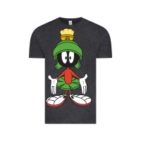 Vintage Black marvin the martian Vintage Tee - linhVisuals