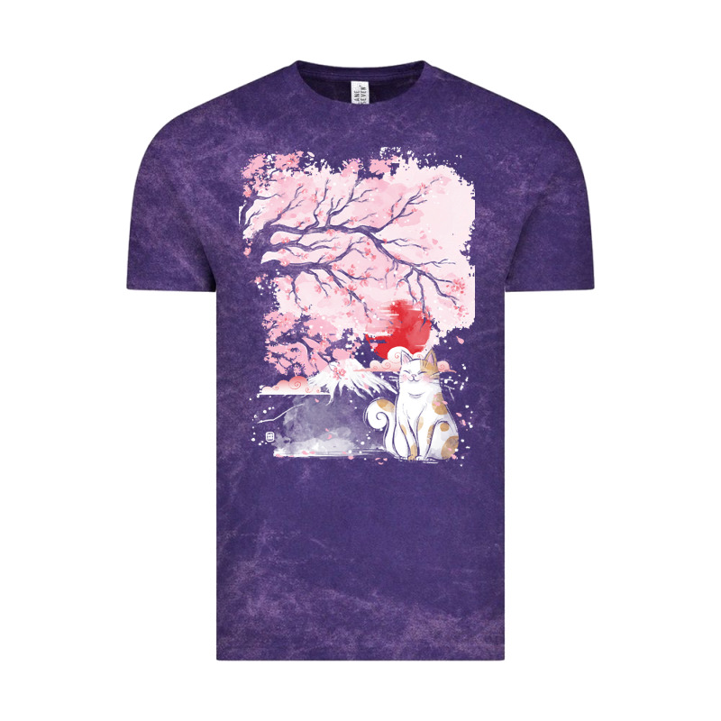 Japan T  Shirt Sakura Cat T  Shirt Vintage Tee by linhVisuals | Teevron