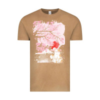 Vintage Camel japan t  shirt sakura cat t  shirt Vintage Tee - linhVisuals