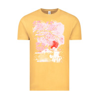 Vintage Mustard japan t  shirt sakura cat t  shirt Vintage Tee - linhVisuals
