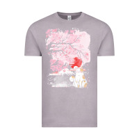 Vintage Zinc japan t  shirt sakura cat t  shirt Vintage Tee - linhVisuals