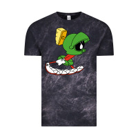 Cloud Black marvin the martian Vintage Tee - linhVisuals