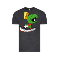 Vintage Black marvin the martian Vintage Tee - linhVisuals
