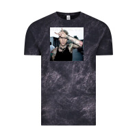 Cloud Black Mgk Vintage Tee - linhVisuals