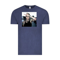 Vintage Denim Mgk Vintage Tee - linhVisuals