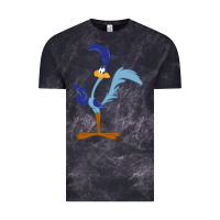 Cloud Black roadrunner Vintage Tee - linhVisuals