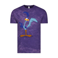 Cloud Purple roadrunner Vintage Tee - linhVisuals
