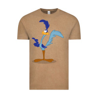 Vintage Coffee roadrunner Vintage Tee - linhVisuals