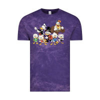 Cloud Purple happy amazing ducktales Vintage Tee - linhVisuals