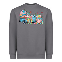 Storm Easter gnomes truck Heavyweight Sweatshirt - OliviaCreatesArt