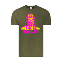 Vintage Olive eels artist müsïc Vintage Tee - linhVisuals