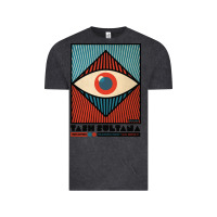 Vintage Black tash sultana müsïc Vintage Tee - linhVisuals
