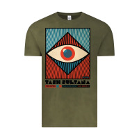 Vintage Olive tash sultana müsïc Vintage Tee - linhVisuals
