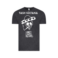 Vintage Black tash sultana müsïc Vintage Tee - linhVisuals