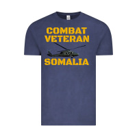 Vintage Denim combat veteran mogadishu somalia Vintage Tee - linhVisuals