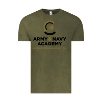 Vintage Olive army and navy academy Vintage Tee - linhVisuals