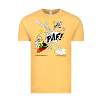 Vintage Mustard asterix and obelix Vintage Tee - linhVisuals