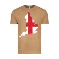 Vintage Camel england Flag Map Drawing Line Art Vintage Tee - linhVisuals