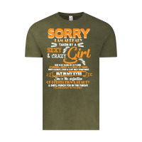 Birthday T  Shirt Sorry I'm Already Taken By Sexy Crazy Girl October B Vintage Tee | Teevron
