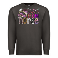 Smoke wife mom nurse Premium Sweatshirt - SublimationCraftShop
