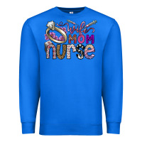 True Royal wife mom nurse Premium Sweatshirt - SublimationCraftShop
