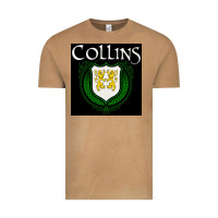 Vintage Camel collins family irish coat of arms Vintage Tee - linhVisuals