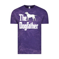 Cloud Purple the dogfather Vintage Tee - linhVisuals