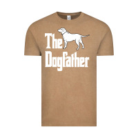 Vintage Coffee the dogfather Vintage Tee - linhVisuals