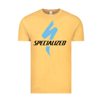 Vintage Mustard Specialized Bikes Bicycle Vintage Tee - linhVisuals