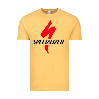 Vintage Mustard Specialized Bikes Bicycle Vintage Tee - linhVisuals