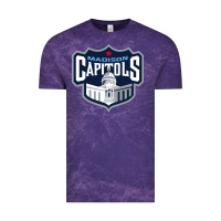 Cloud Purple madison capitols Vintage Tee - linhVisuals