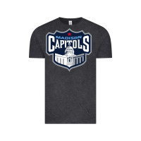 Vintage Black madison capitols Vintage Tee - linhVisuals