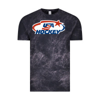 Cloud Black usa hockey Vintage Tee - linhVisuals